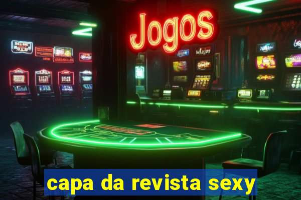 capa da revista sexy